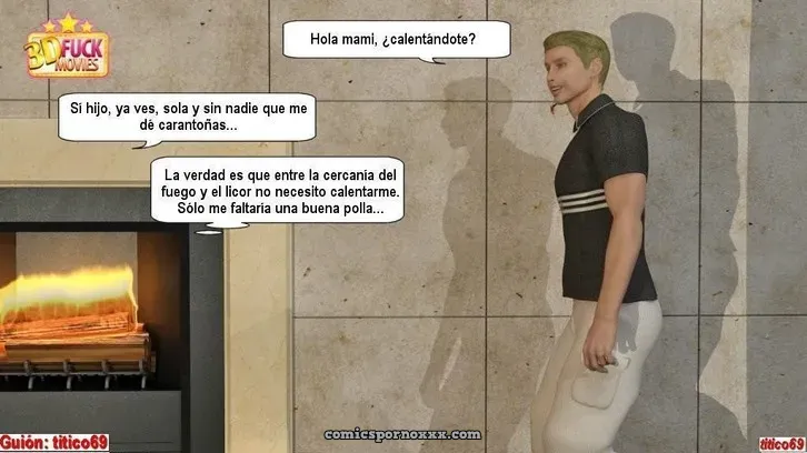 Junto Al Fuego Con Mama - Página 6