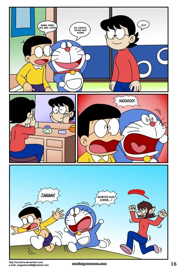 Historias De Hombres Lobos Doraemon - Página 18