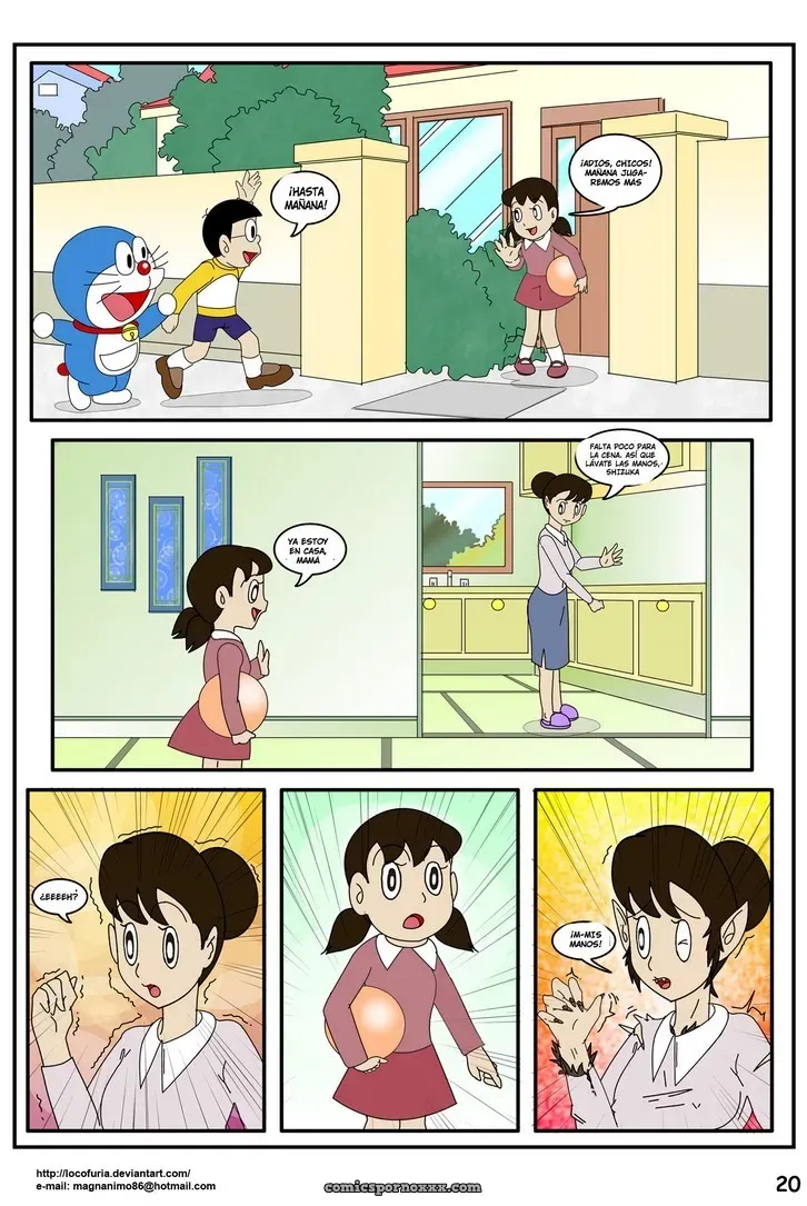 Historias De Hombres Lobos Doraemon - Página 23