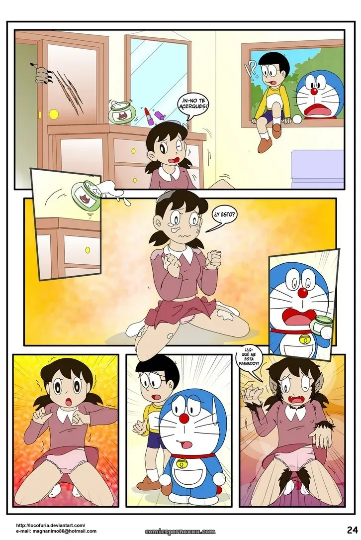 Historias De Hombres Lobos Doraemon - Página 27
