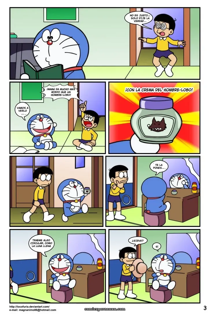 Historias De Hombres Lobos Doraemon - Página 5