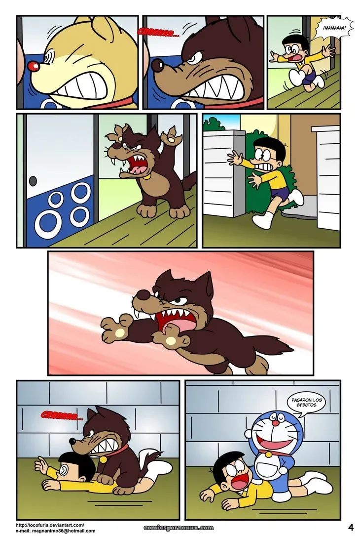 Historias De Hombres Lobos Doraemon - Página 6