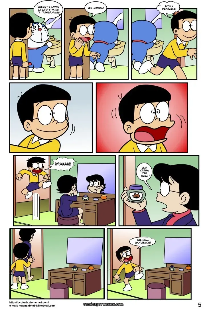 Historias De Hombres Lobos Doraemon - Página 7