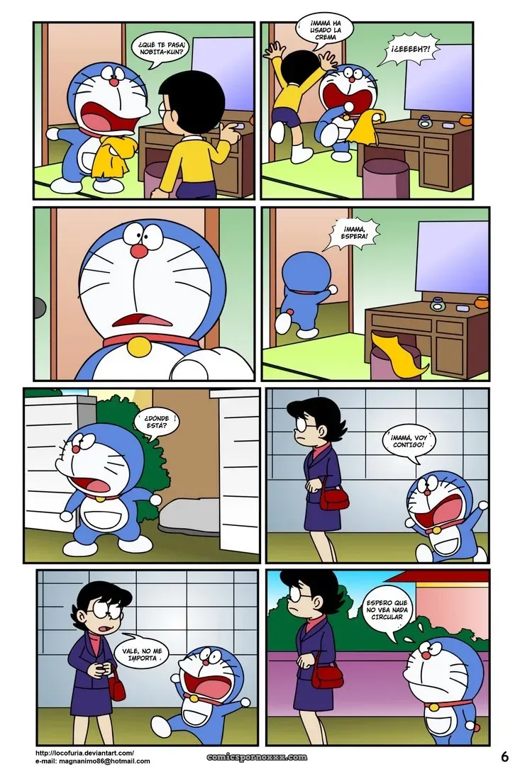 Historias De Hombres Lobos Doraemon - Página 8