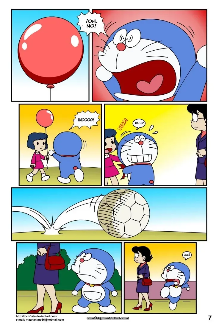 Historias De Hombres Lobos Doraemon - Página 9