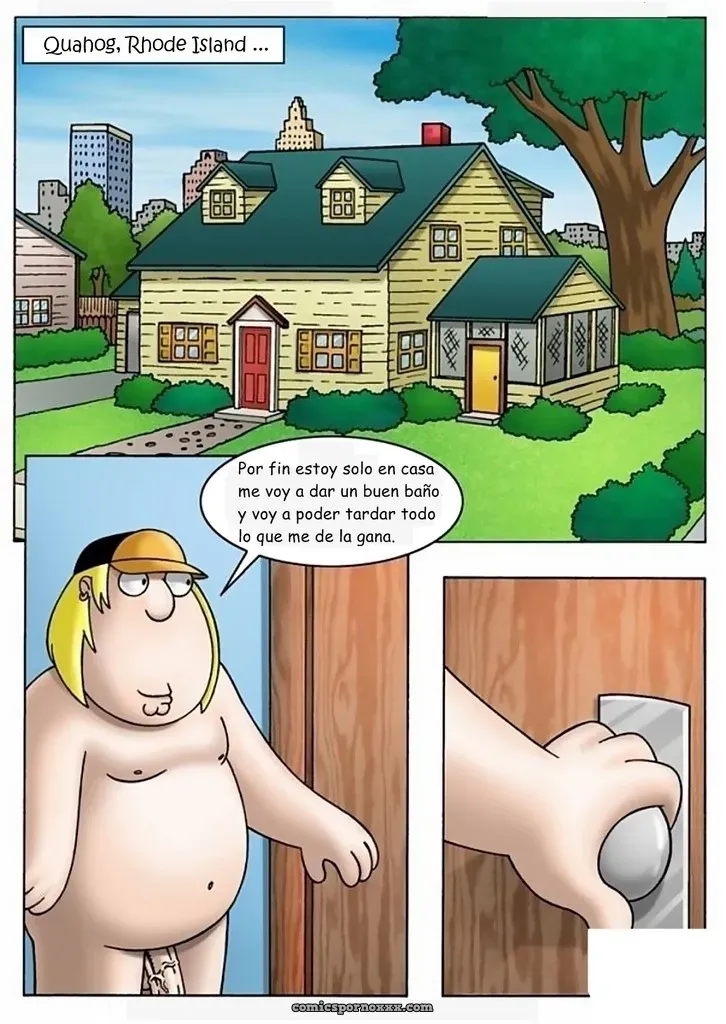 Chris Griffin Folla a su Hermana Meg en Casa - Página 1