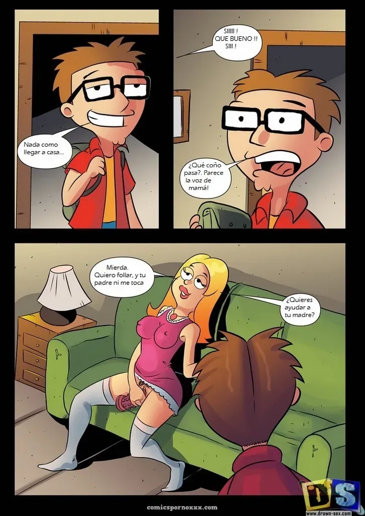 Steve se Folla a su Madre Francine Analmente - Página 1