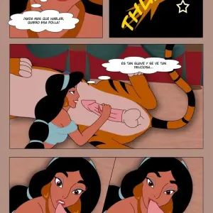 Jasmine de Aladinn Follada por Rajah - Página 5