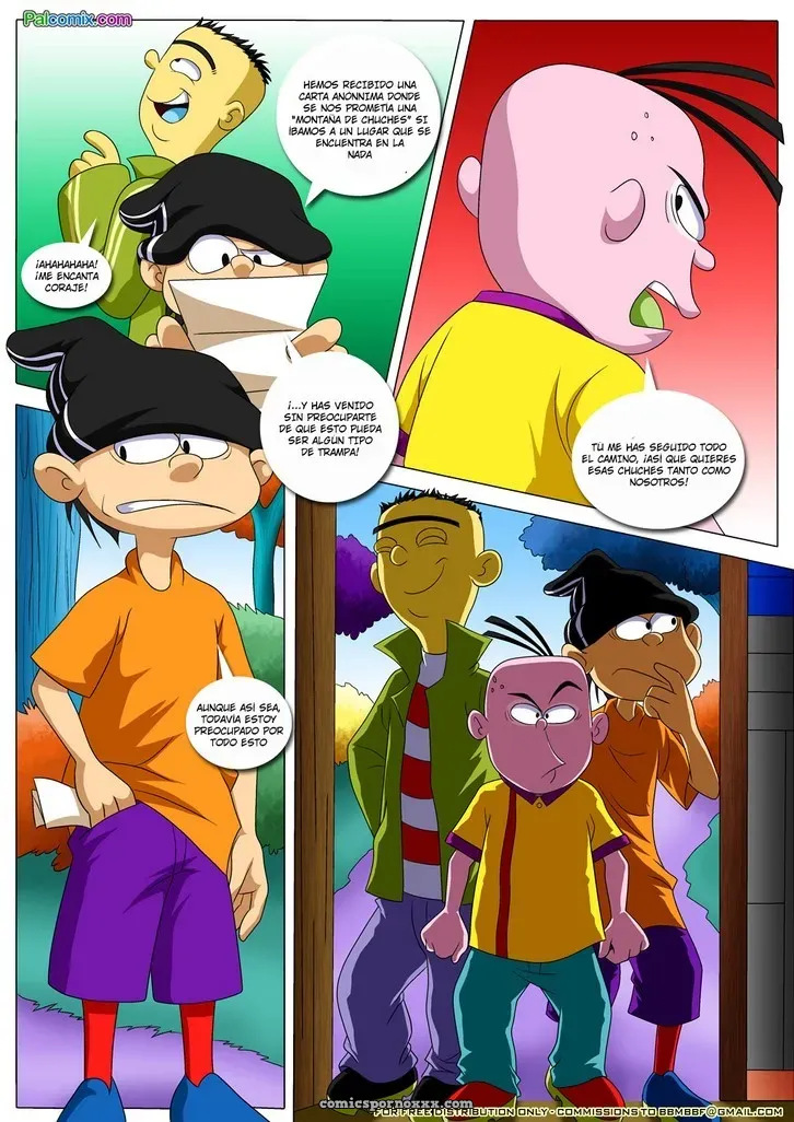 Ed Edd Y Eddy Dirigiendo A Un Duro Ed - Página 3
