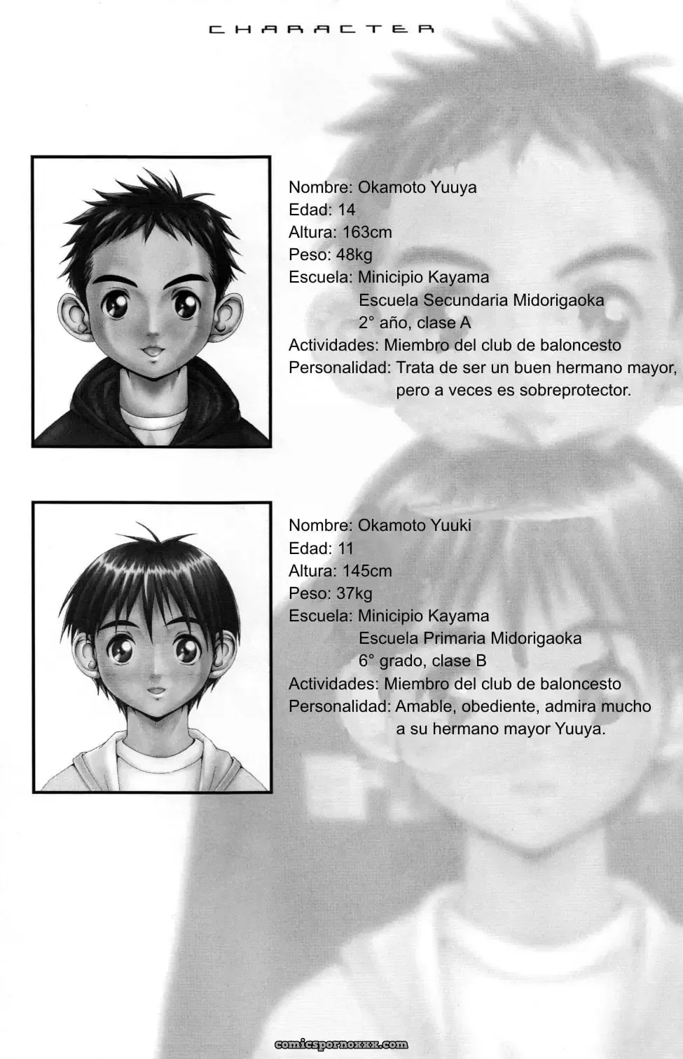 Obras de M. (M & Takenokoya) – Hermano x Hermano (Yaoi Hentai) - Página 20