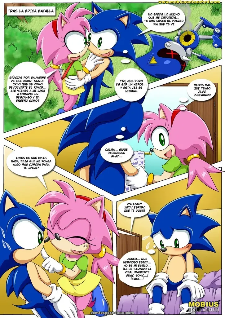 La Primera Impresión (Sonic Follando a Amy) - Página 2