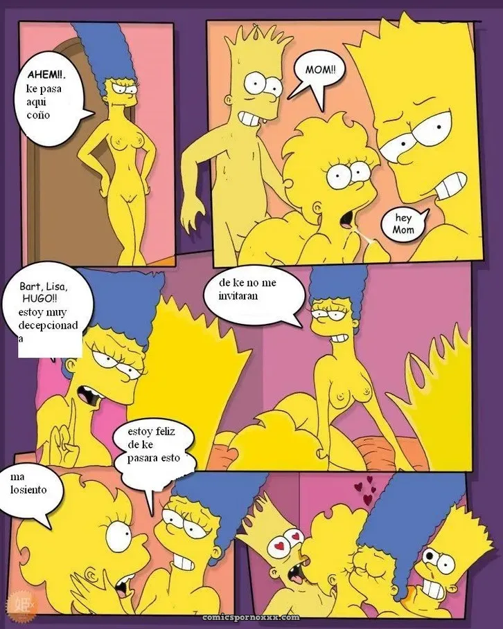 Bart y Hugo se Fornican a Marge y Lisa Simpson - Página 20