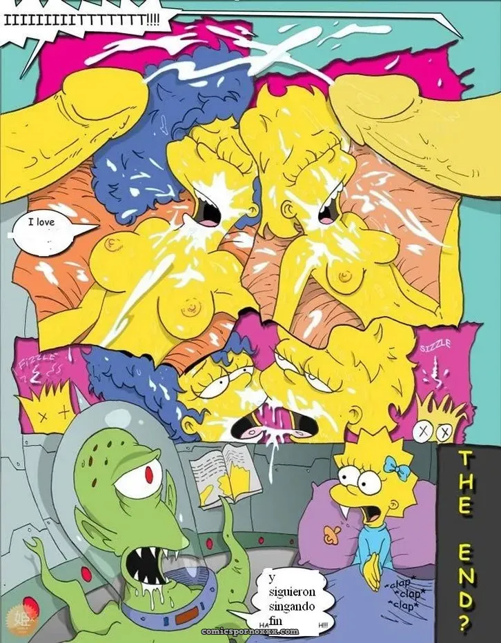 Bart y Hugo se Fornican a Marge y Lisa Simpson - Página 24