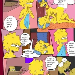 Bart y Hugo se Fornican a Marge y Lisa Simpson - Página 6