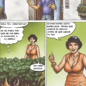 Limpiando Con Mi Tia - Página 1
