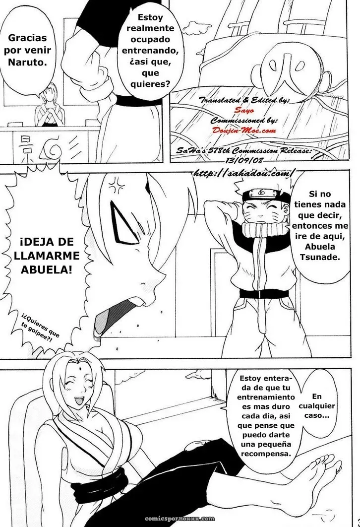 Tsunade´s Book (El Libro de la Abuela Tsunade XXX) - Página 4