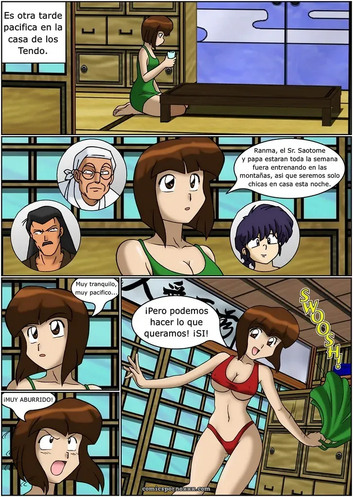 Ranma Sister Night Off - Página 5
