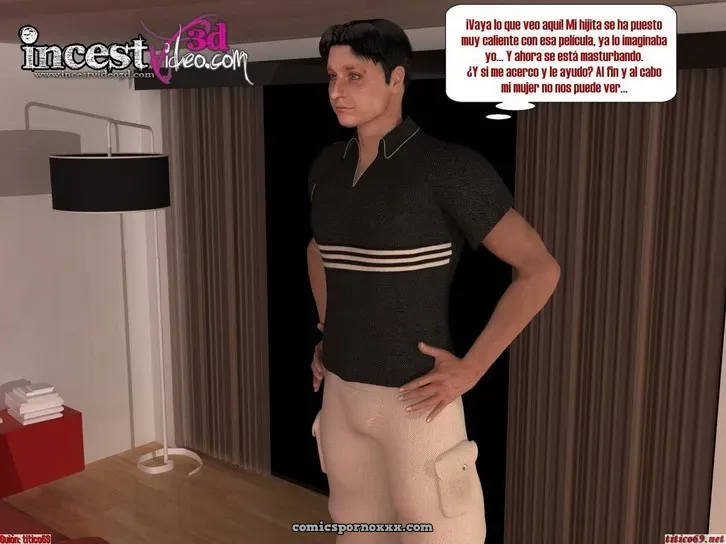 Padre Desea Follar con su Hija en 3D - Página 6
