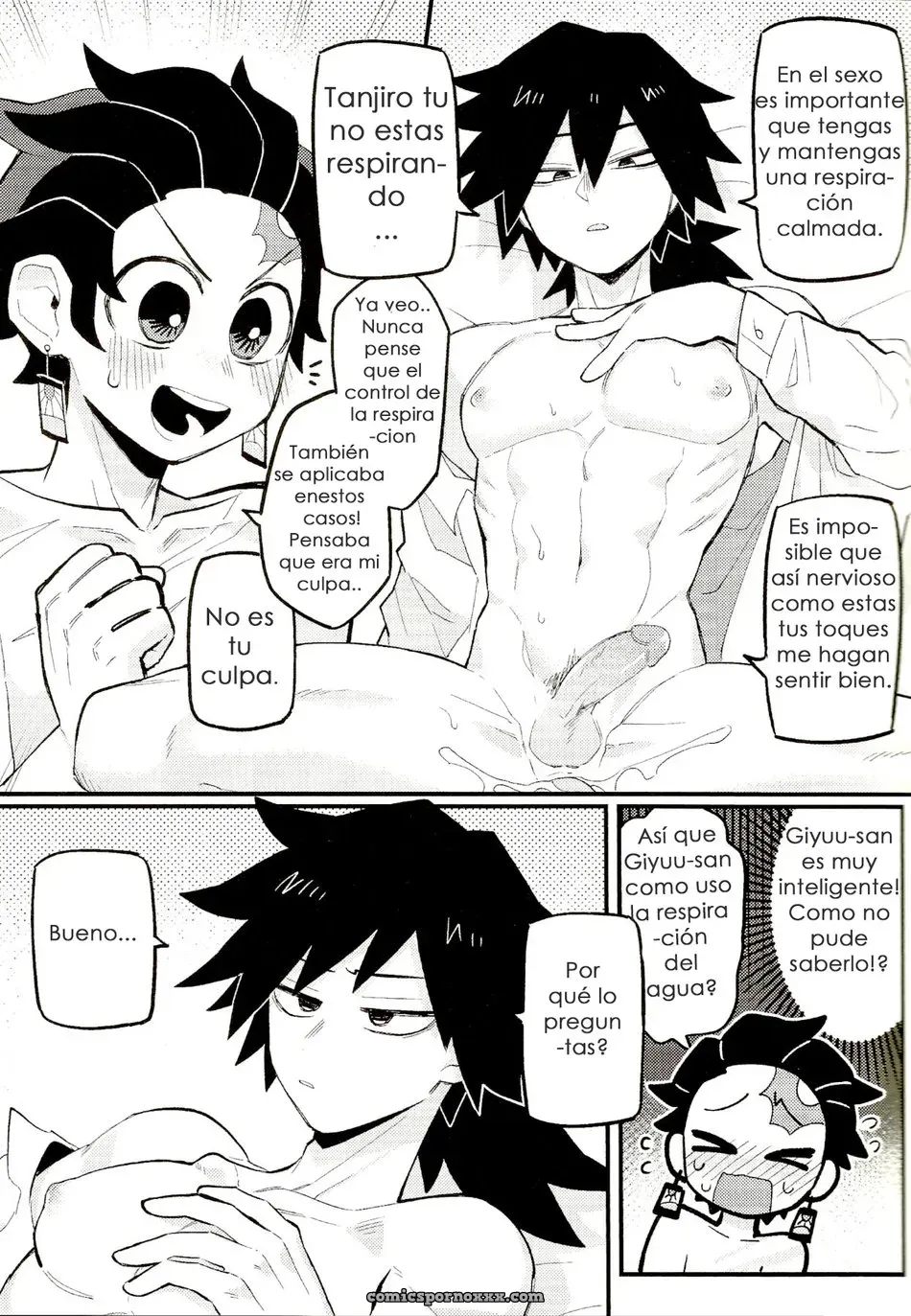 Entrenamiento de Respiración Acuática Especial de Wenyu (Kimetsu No Yaiba) - Página 11