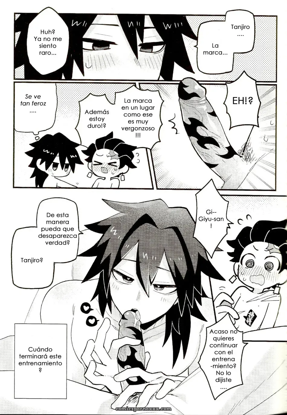 Entrenamiento de Respiración Acuática Especial de Wenyu (Kimetsu No Yaiba) - Página 31