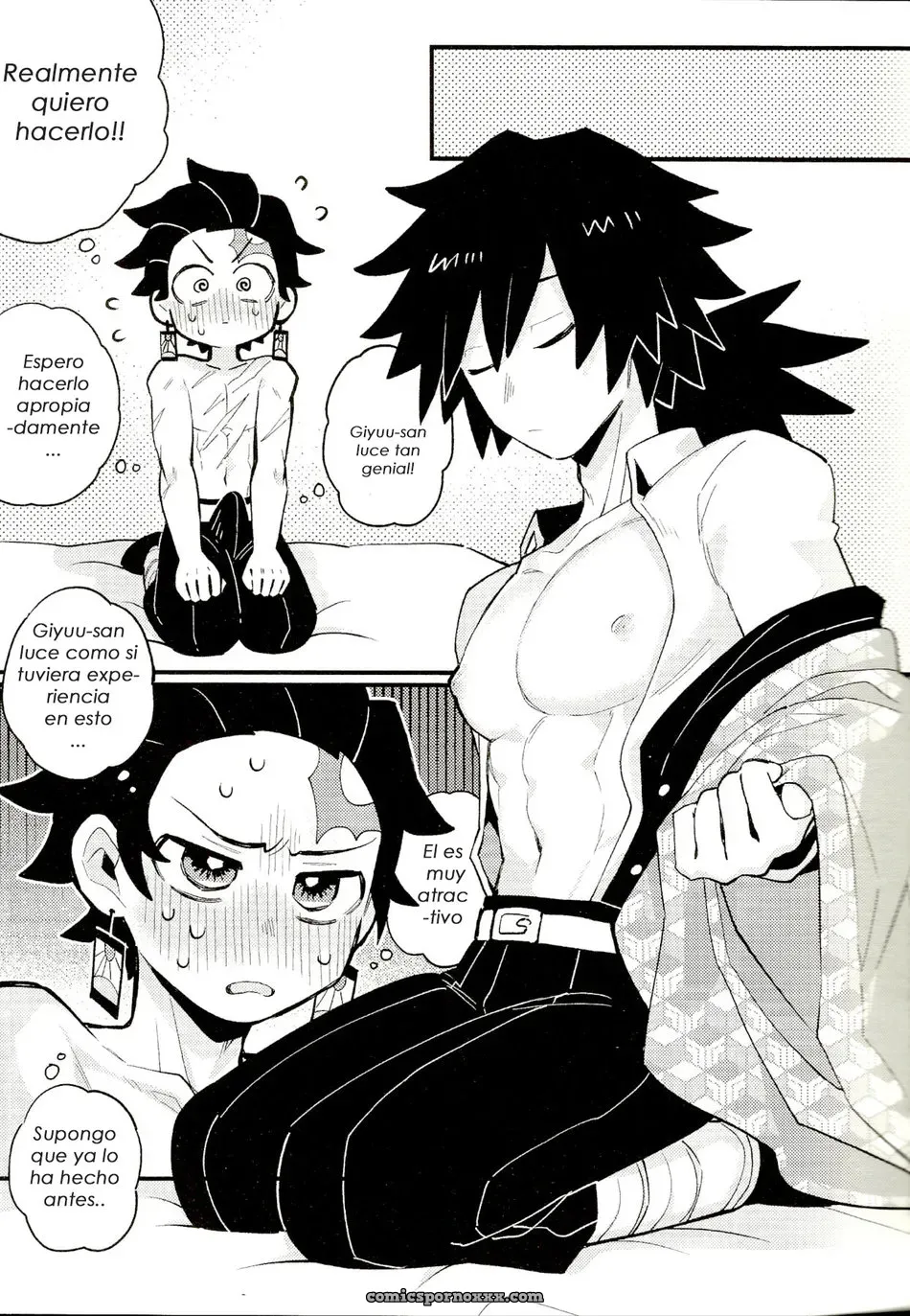 Entrenamiento de Respiración Acuática Especial de Wenyu (Kimetsu No Yaiba) - Página 5
