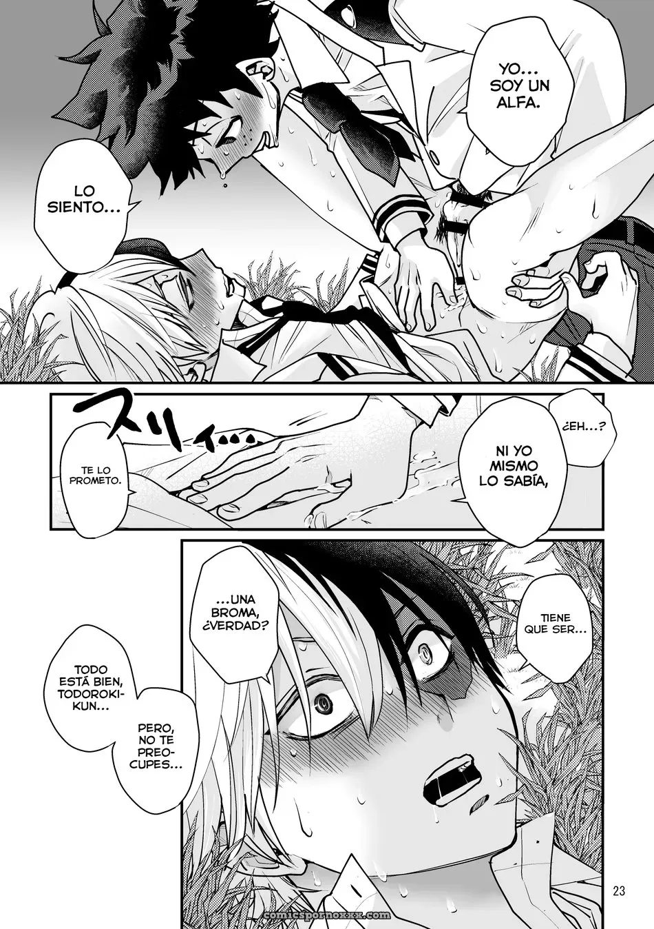 UniSan (UniNo) Yabu No Naka (My Hero Academia) en Español - Página 22