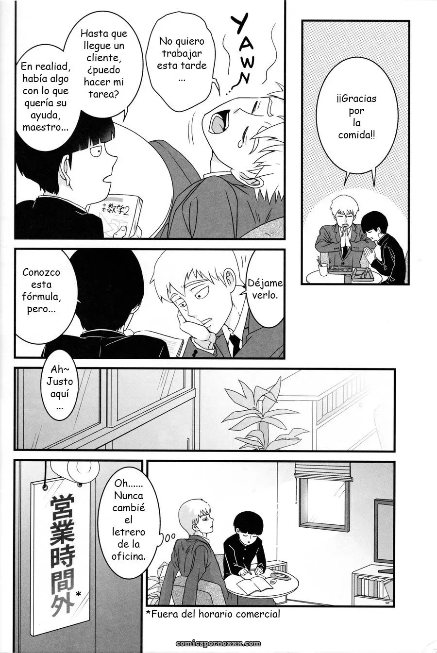 Sakumeimp: Aoi Haru Ni Sakura (Mob Psycho 100) [Español] - Página 10