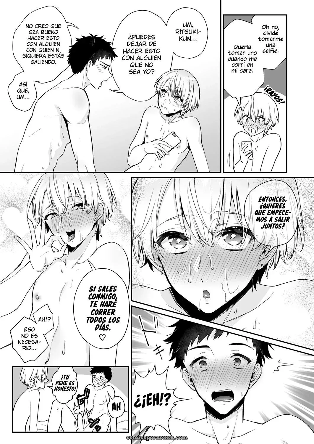 Rokuroku Bin: Koi Aji, Choudai ~Bukkake Mania y Zetsurin-kun~ [R18] - Página 28