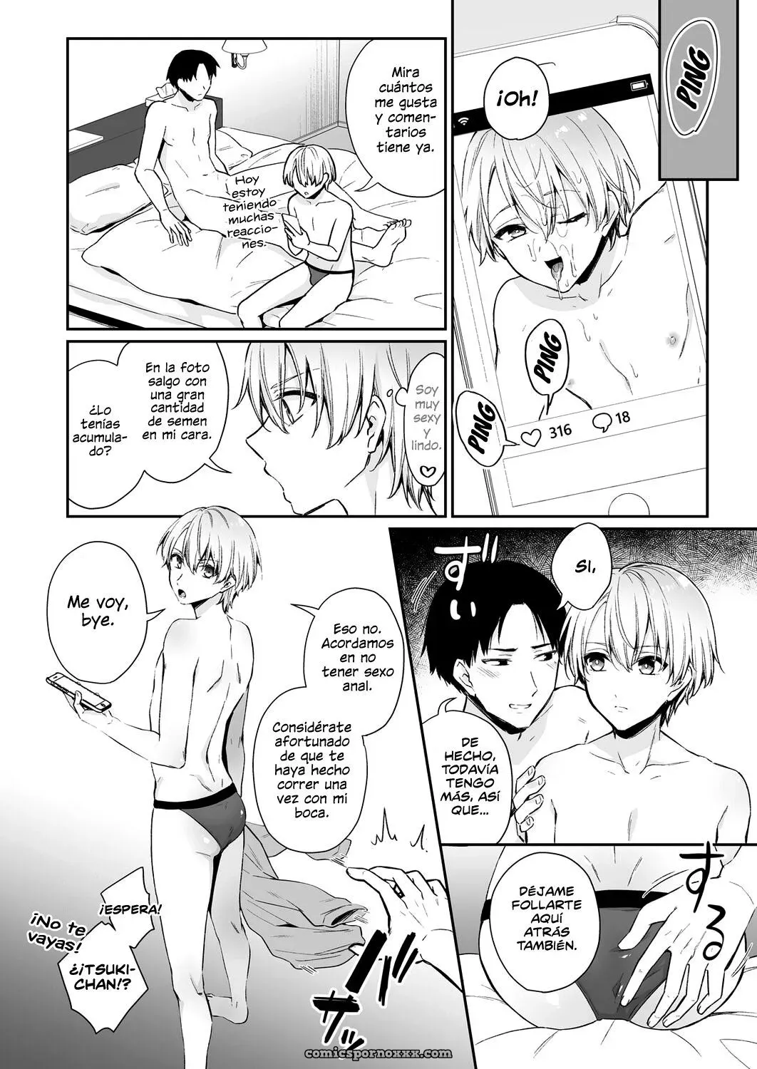 Rokuroku Bin: Koi Aji, Choudai ~Bukkake Mania y Zetsurin-kun~ [R18] - Página 3