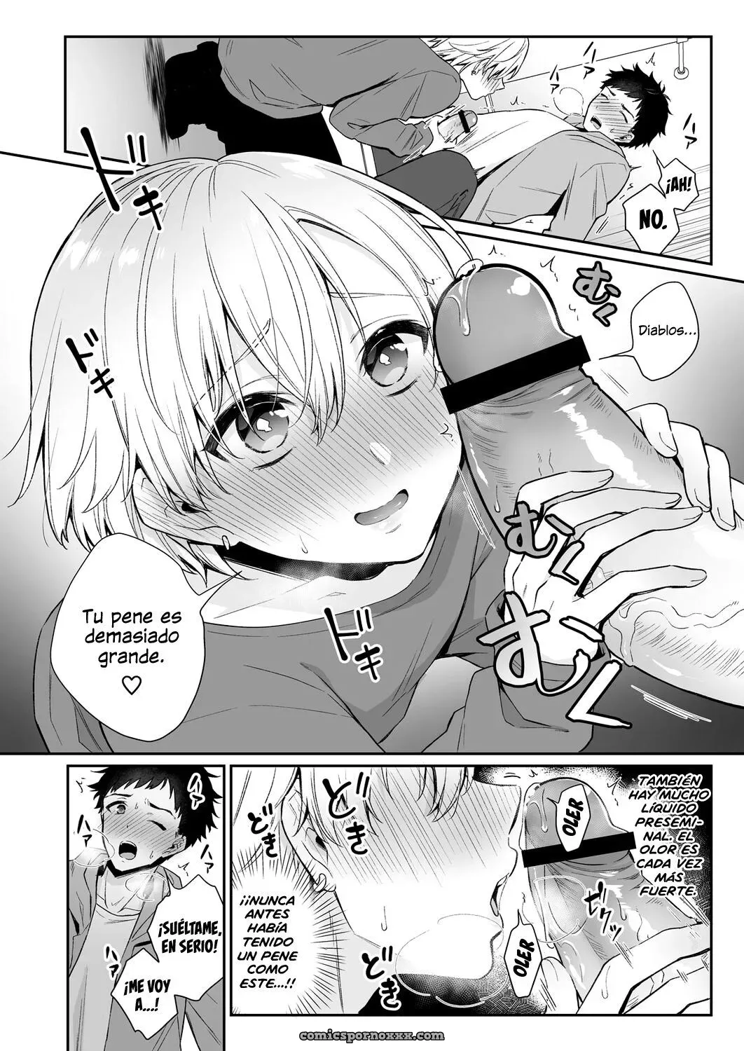 Rokuroku Bin: Koi Aji, Choudai ~Bukkake Mania y Zetsurin-kun~ [R18] - Página 9