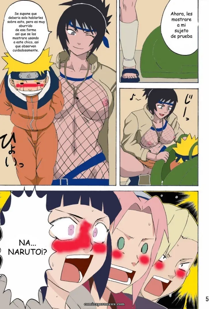 Las Clases Kunoichi (Anko Mitarashi Enseña Artes Sexuales) - Página 6