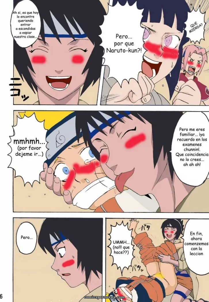 Las Clases Kunoichi (Anko Mitarashi Enseña Artes Sexuales) - Página 7