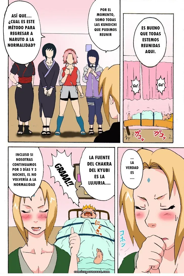 Naruhodo Tsunade no Inchiryou (Sexo en el Hospital) - Página 4
