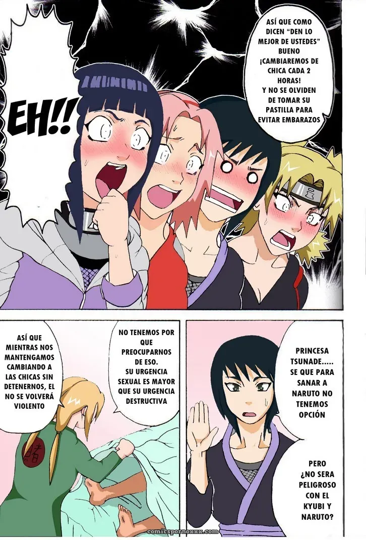 Naruhodo Tsunade no Inchiryou (Sexo en el Hospital) - Página 5