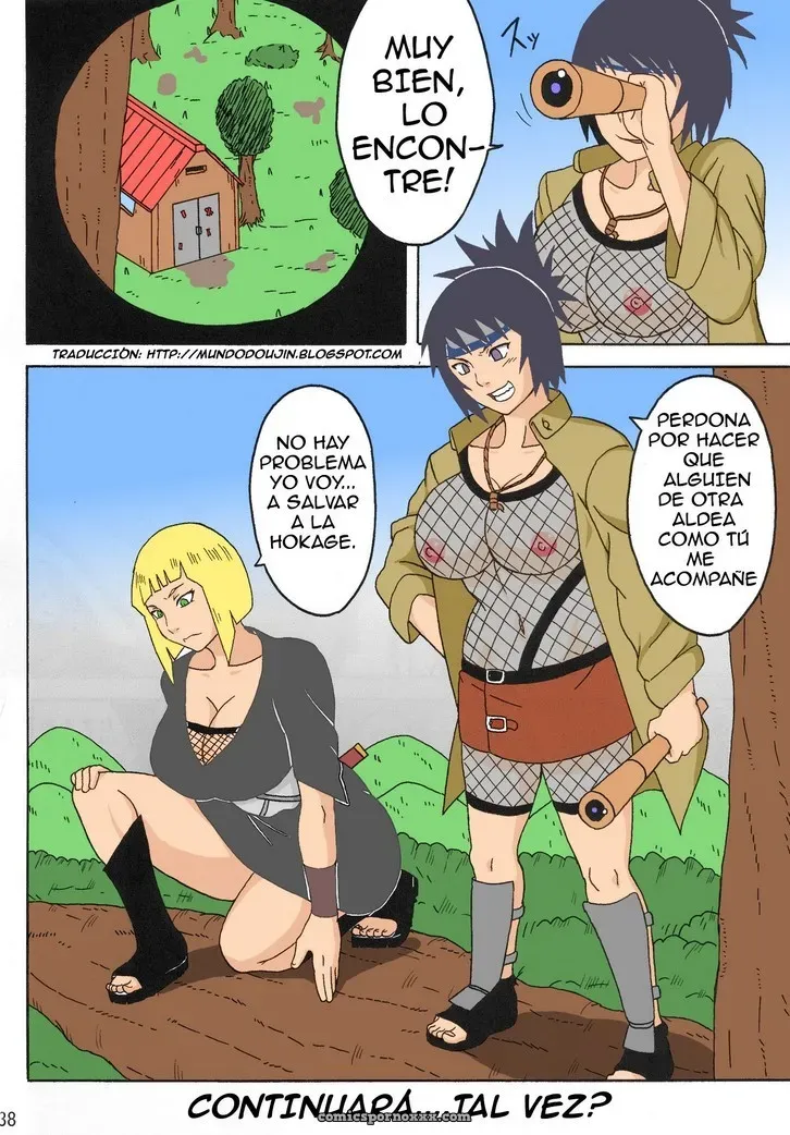 La Prisión de Tsunade #1 (Los Zetsus Violan a las Chicas de Naruto) - Página 39