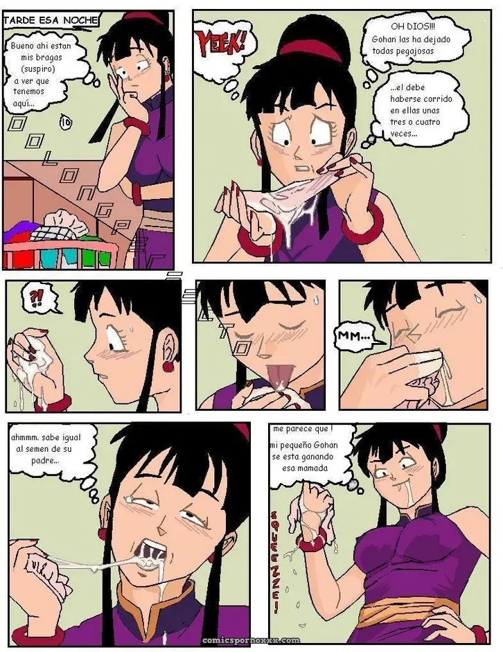 Chichi Incentiva Gohan Mamando su Polla - Página 10