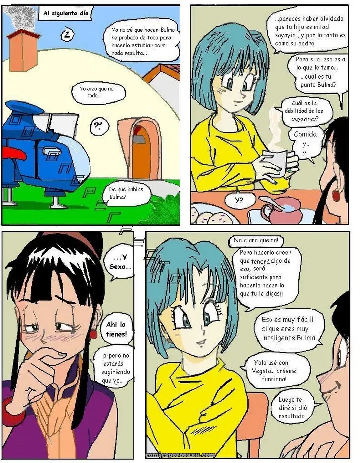 Chichi Incentiva Gohan Mamando su Polla - Página 2