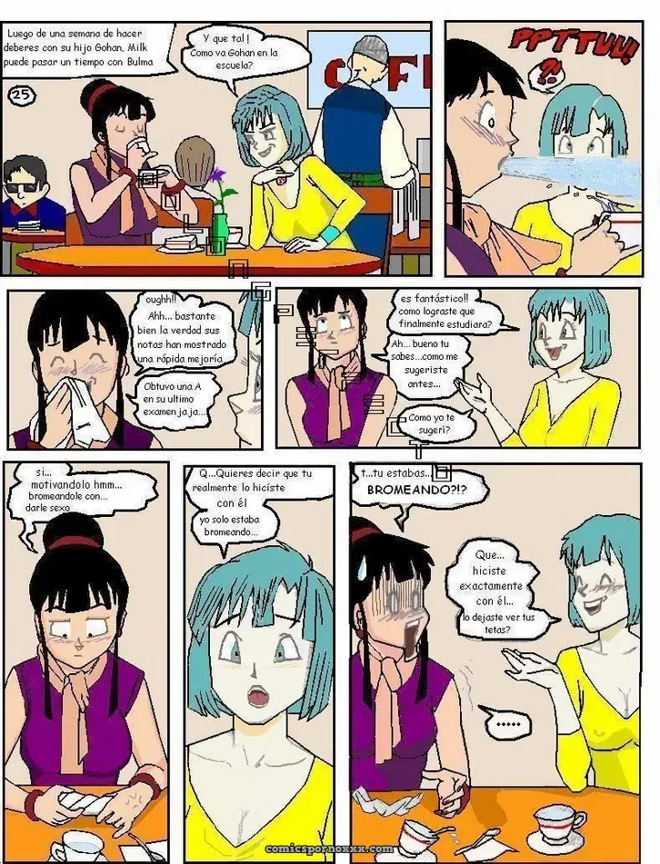 Chichi Incentiva Gohan Mamando su Polla - Página 25