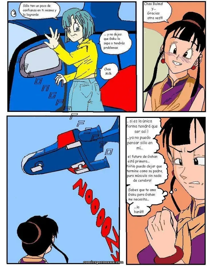 Chichi Incentiva Gohan Mamando su Polla - Página 3