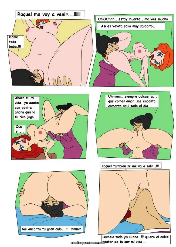Porno de Condorito Yuri (Viejas Lesbianas Manoseando Pendejas) - Página 5