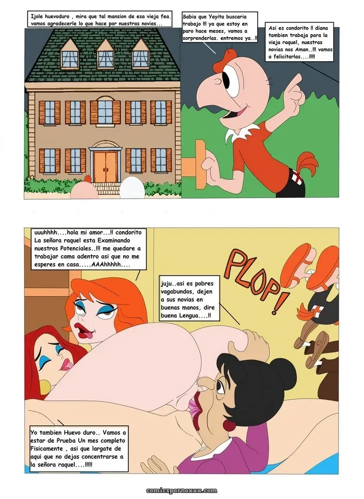 Porno de Condorito Yuri (Viejas Lesbianas Manoseando Pendejas) - Página 7
