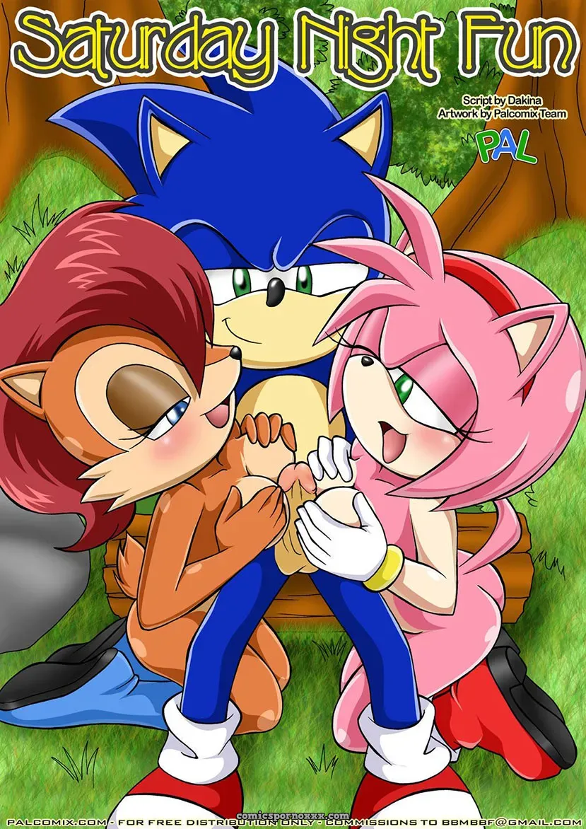 Divertida Noche de Sábado #1 (Saga Completa de Sonic, Sally, Amy, Tails, Knuckles) - Página 1