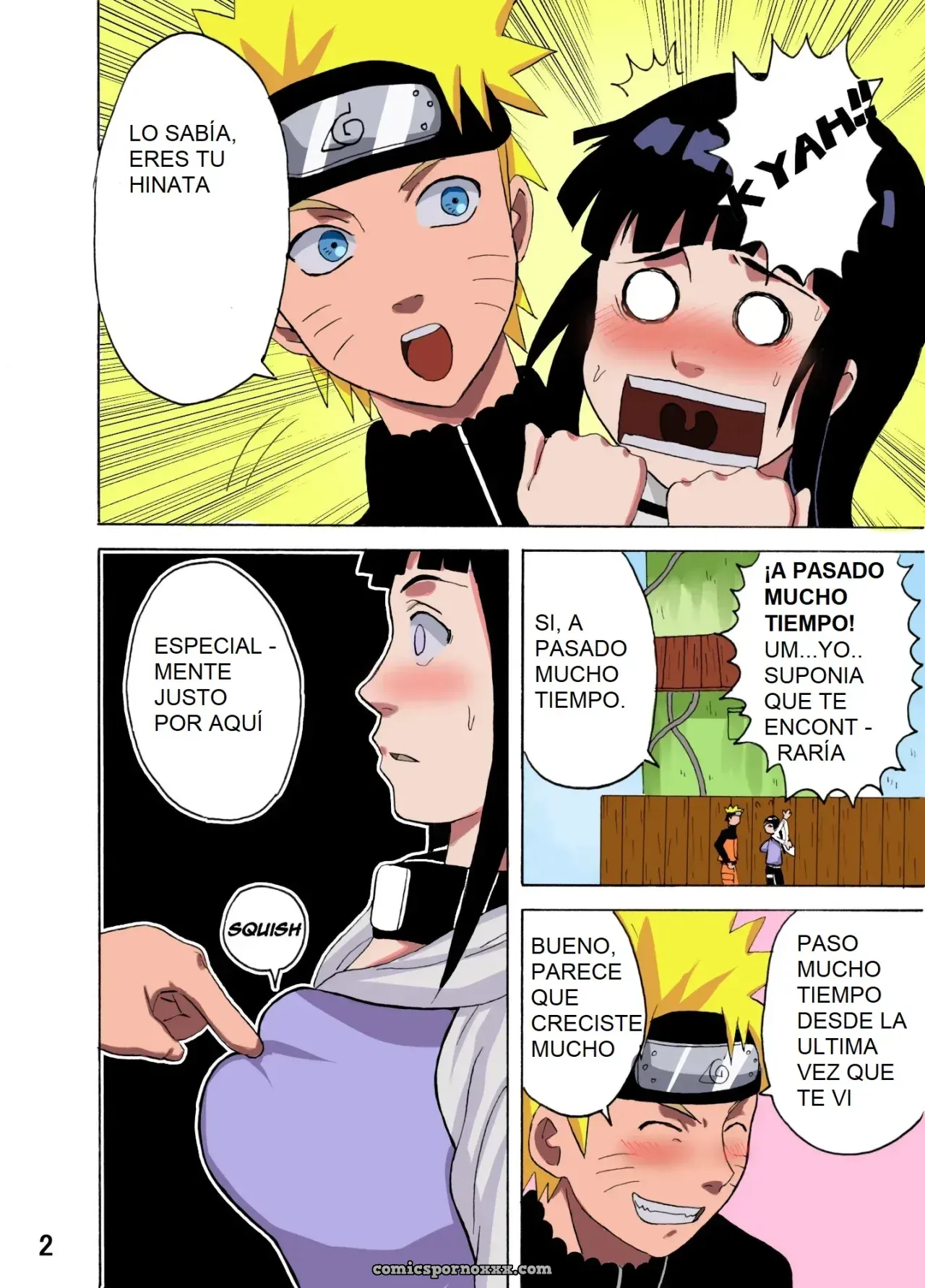 Hinata Fight #1 (Full Color) - Página 3