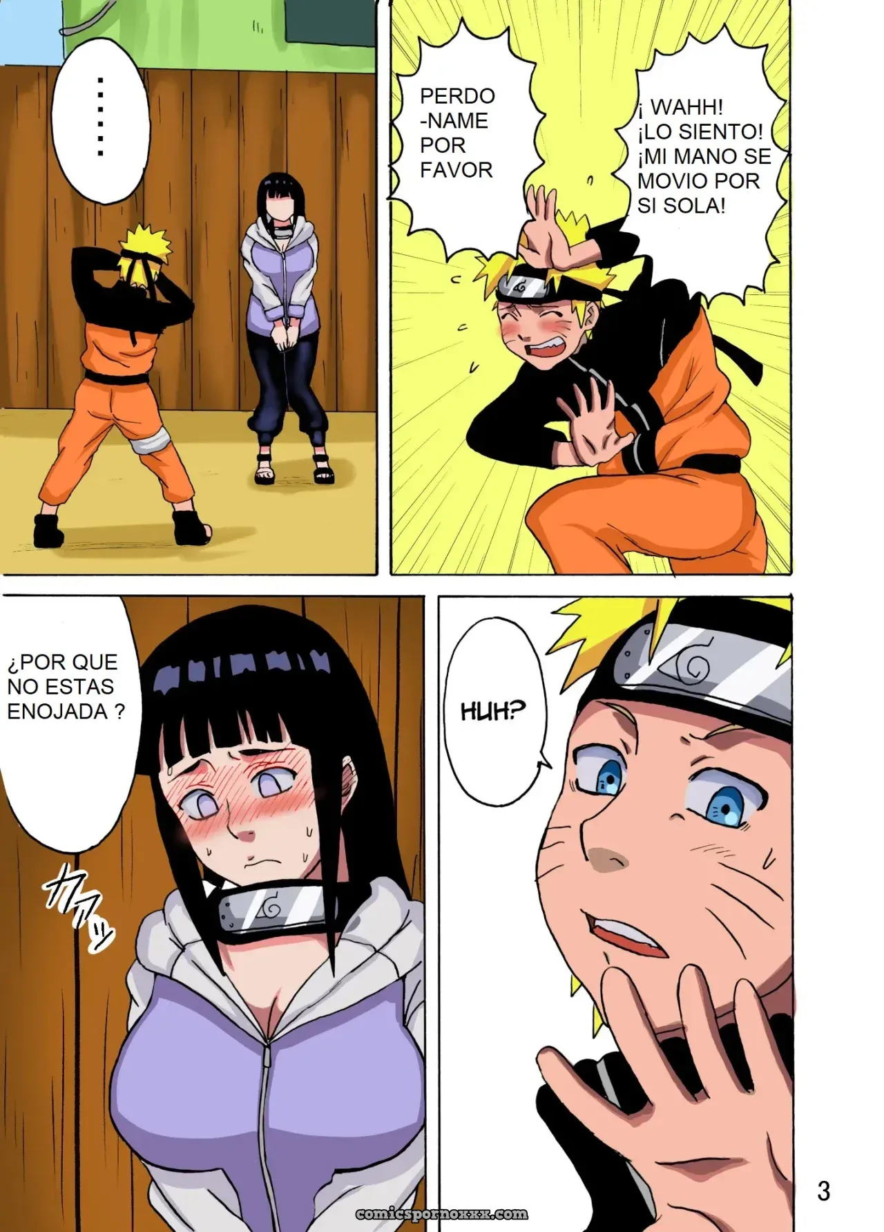 Hinata Fight #1 (Full Color) - Página 4