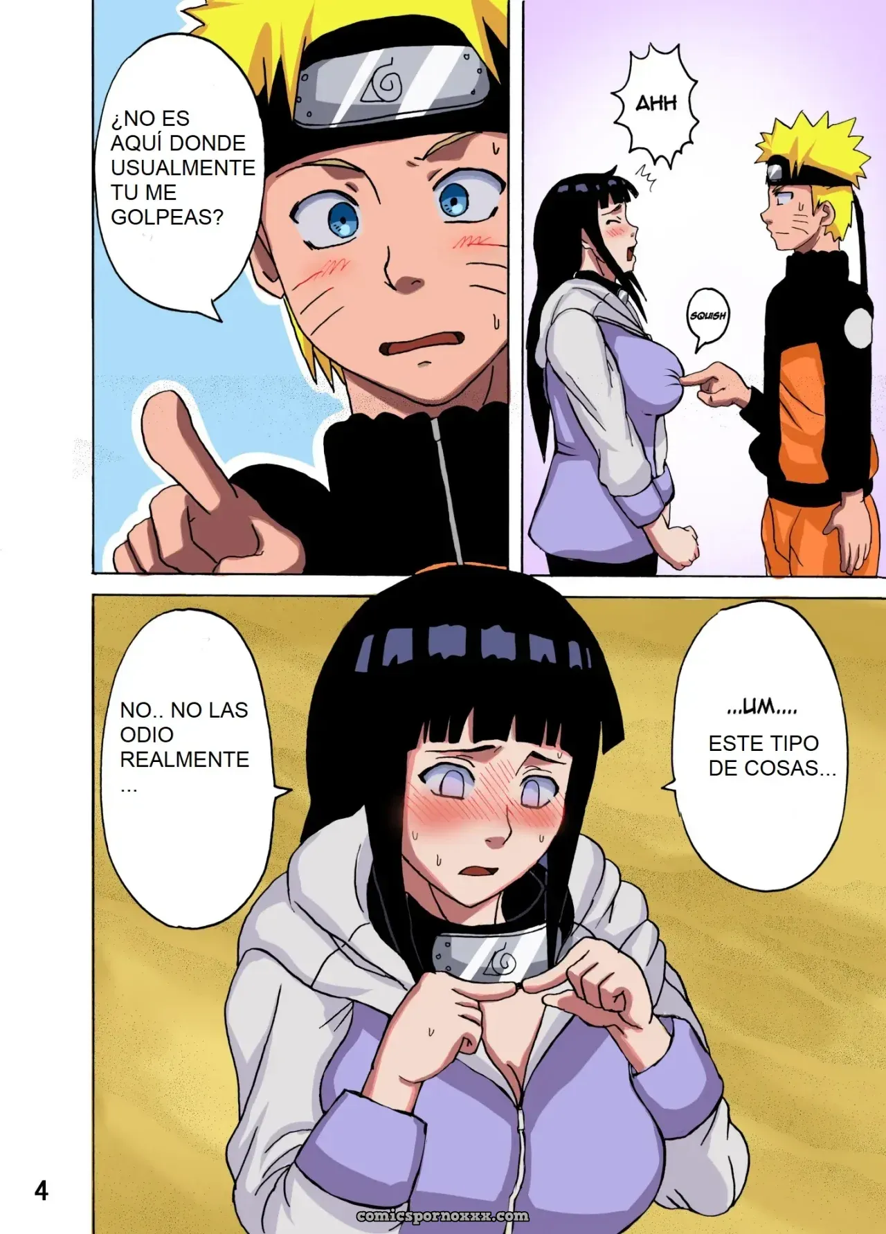 Hinata Fight #1 (Full Color) - Página 5