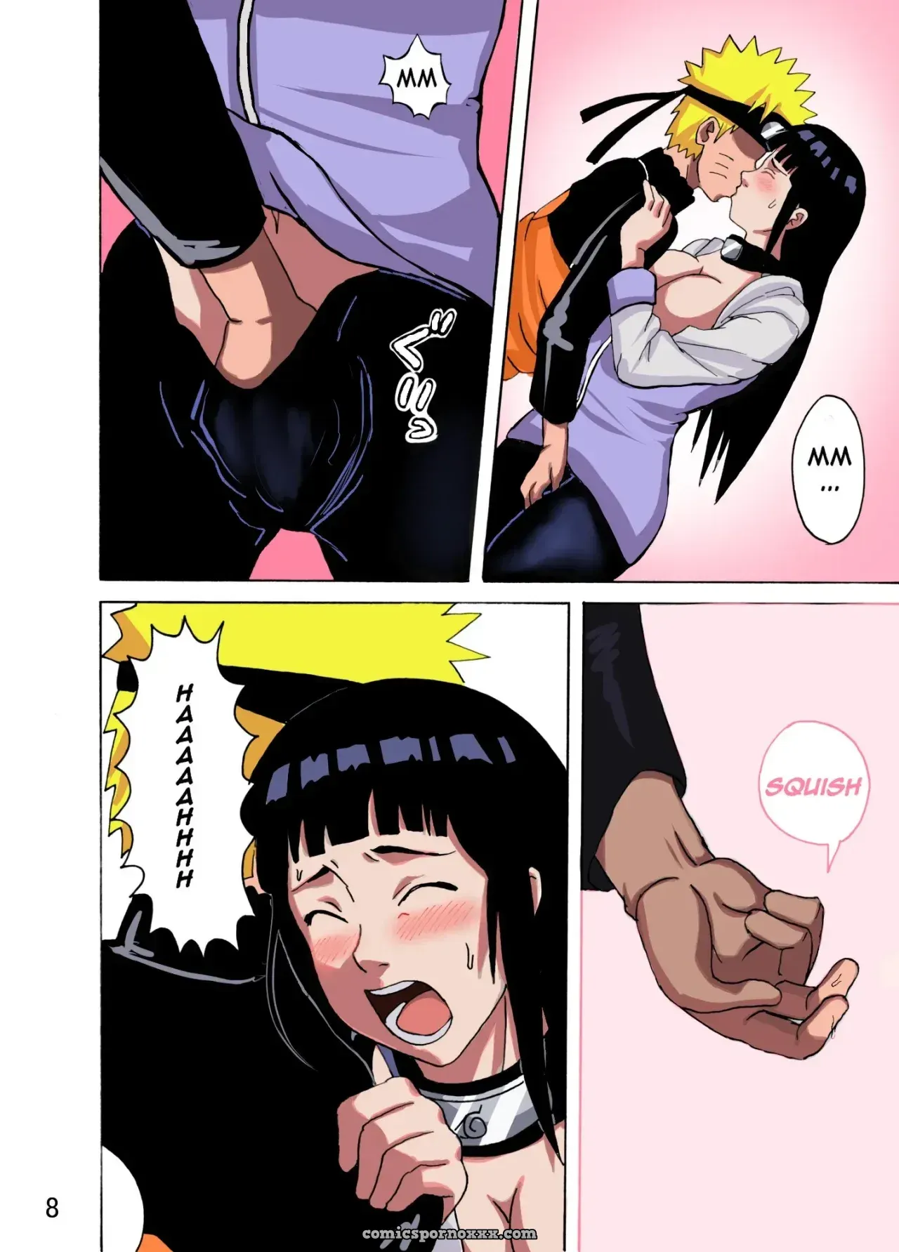 Hinata Fight #1 (Full Color) - Página 9