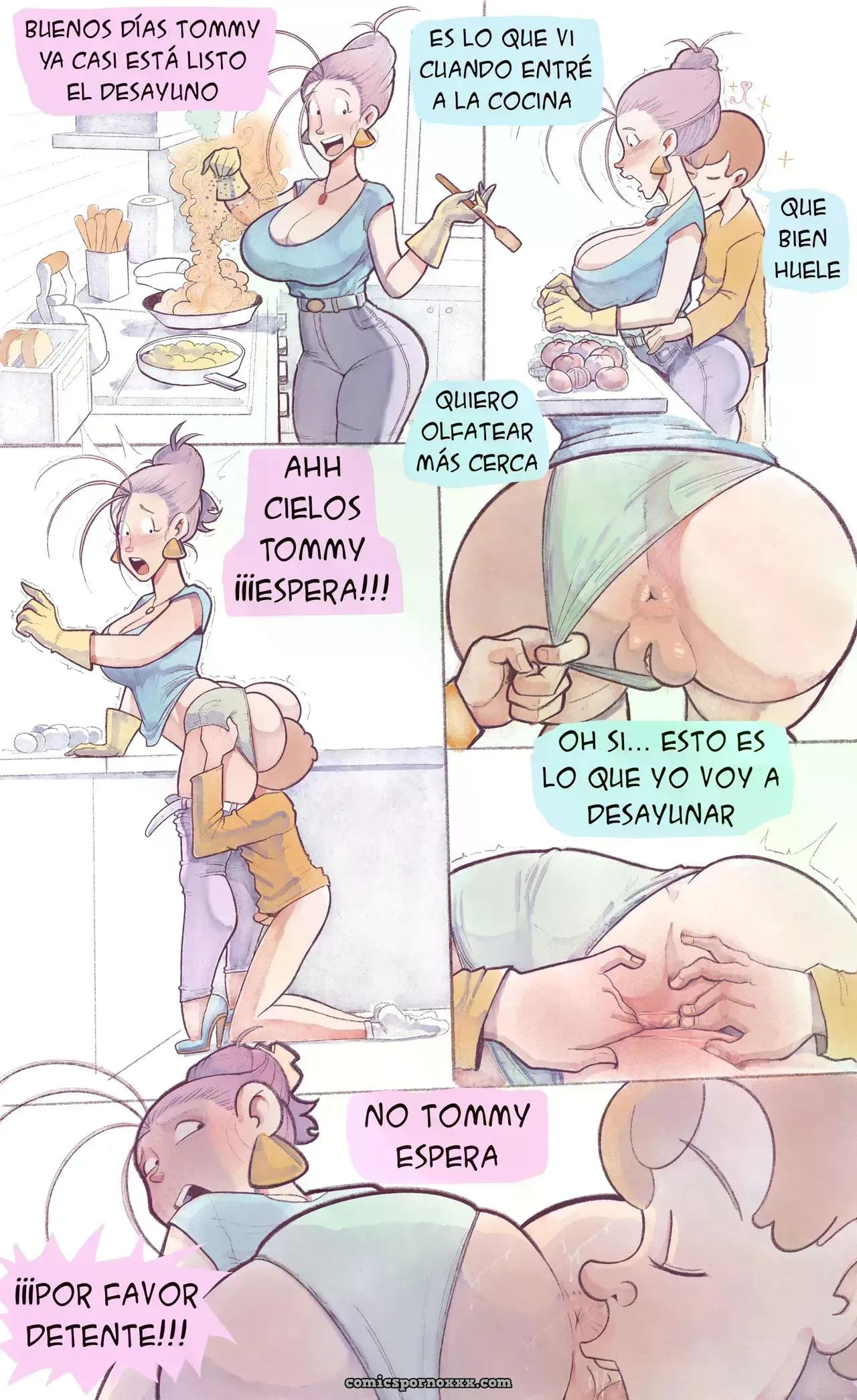 Una Madre Muy Ingenua #3 - Página 4