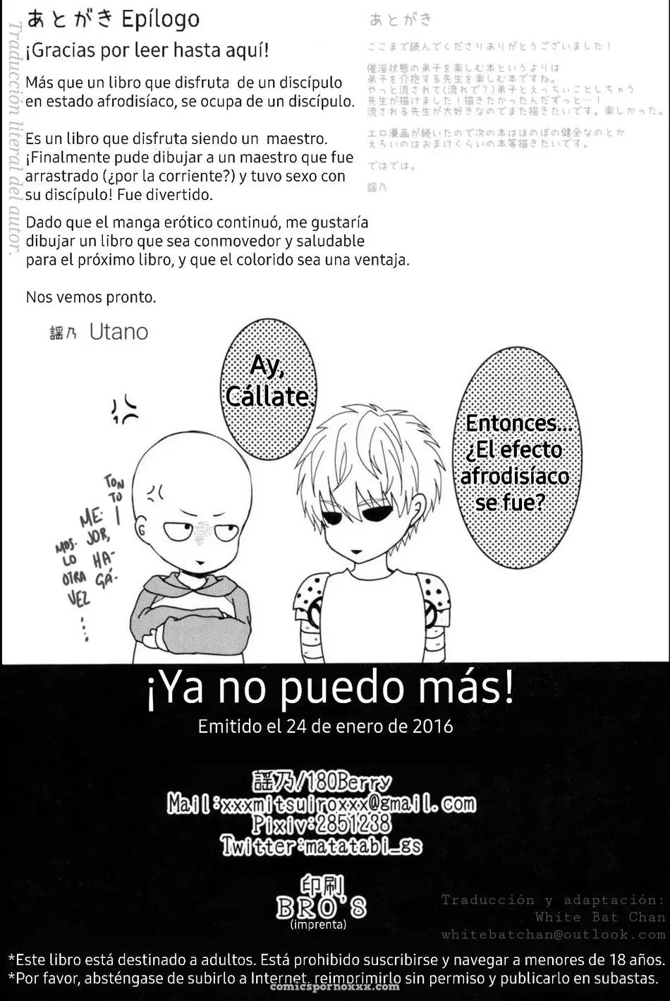 ¡Ya No Puedo Más! 180berry (Utai Osamu) – Mou Muridakara! - Página 28