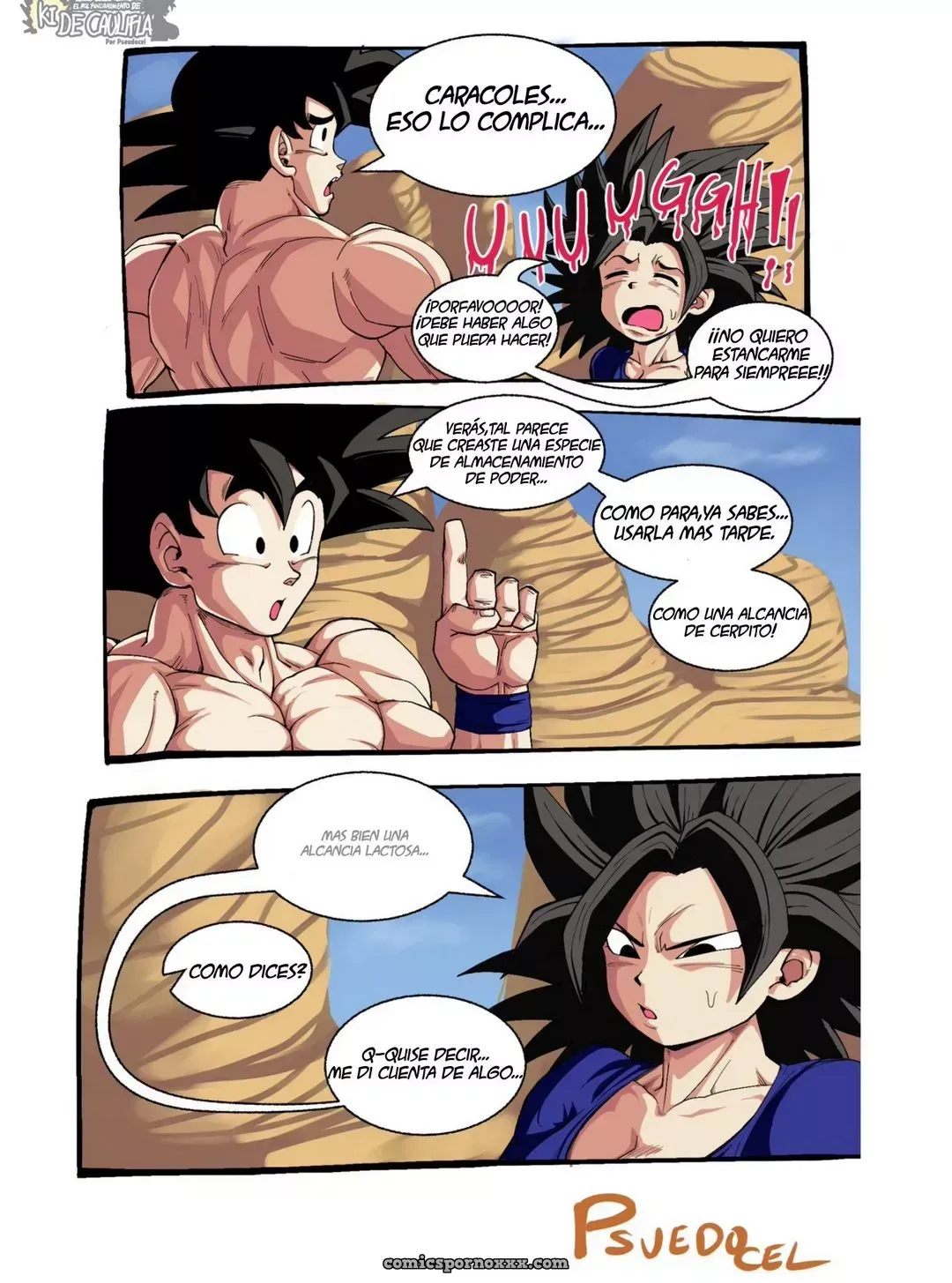 El fallo de Ki de Caulifla – Pseudocel - Página 10
