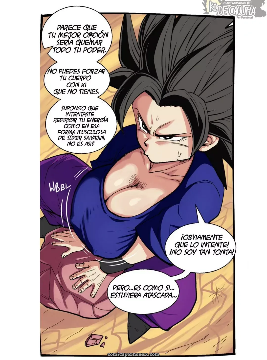 El fallo de Ki de Caulifla – Pseudocel - Página 9